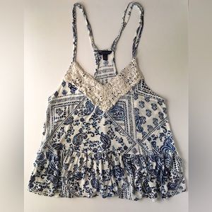 Aeropostale Paisley Print Top
